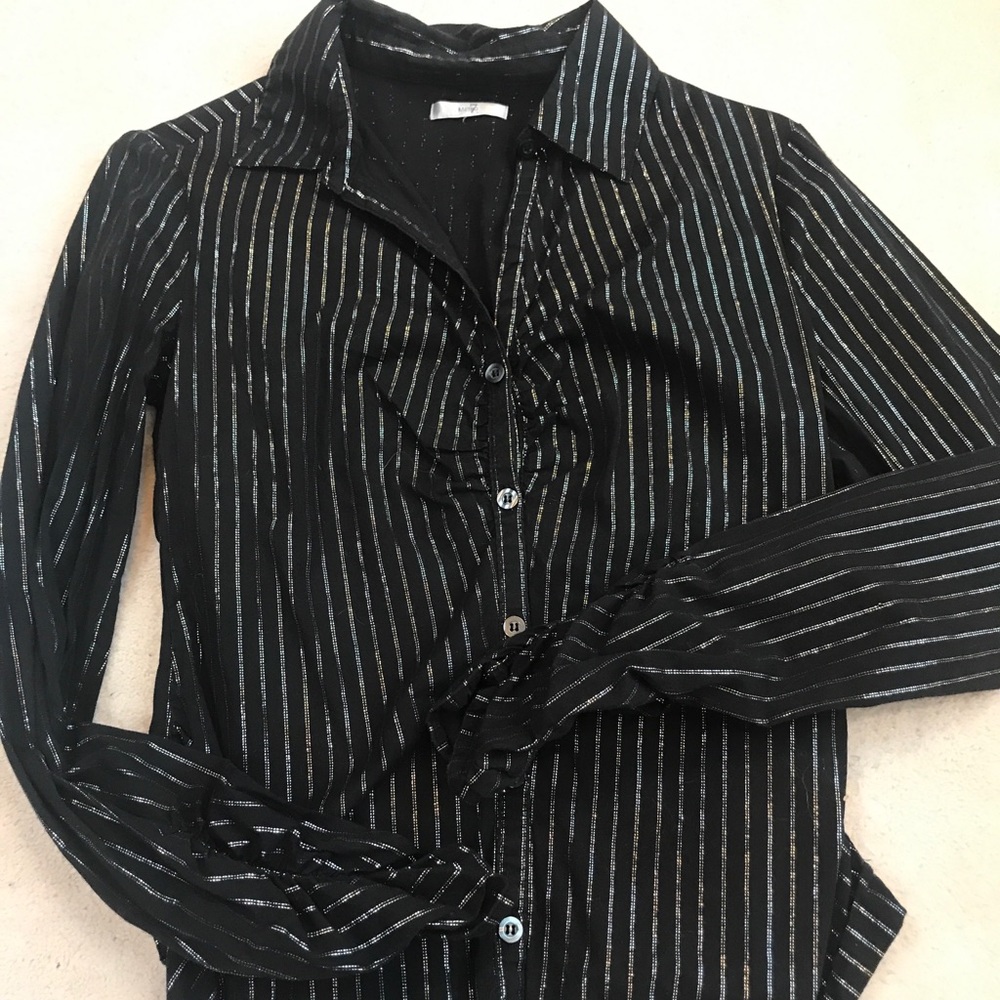 Black dress shirt